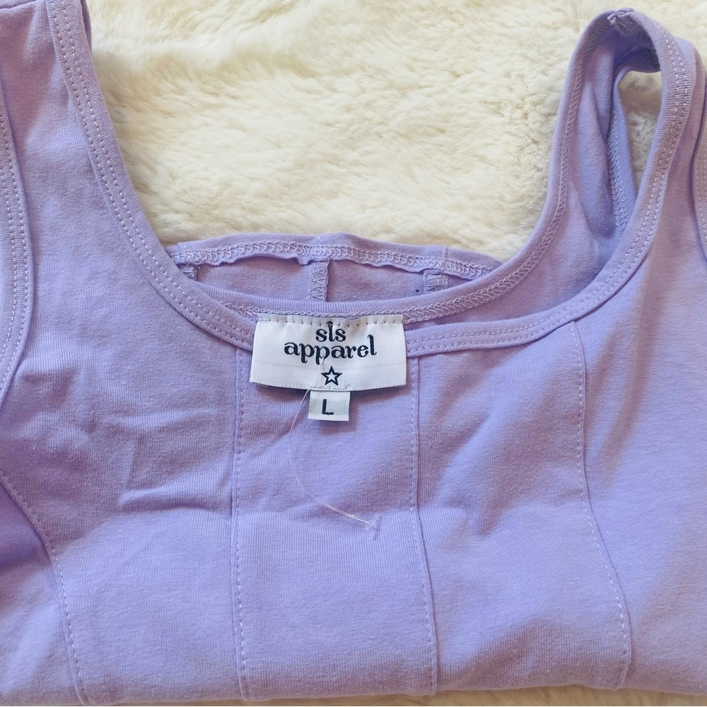 SLS Apparel Cropped Tank
